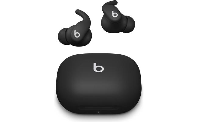Beats Powerbeats Fit - Wireless Noise Cancelling Workout Earbuds with Secure-Fit Wingtips, Up to 30-Hour Battery Life, Sweat & Water Resistant, Apple & Android Compatible - Jet Black